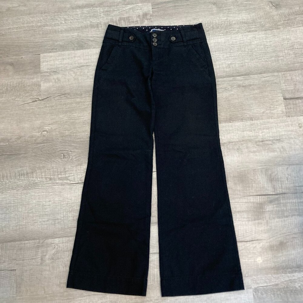 American Eagle, Black Wide leg dress pants, size 2